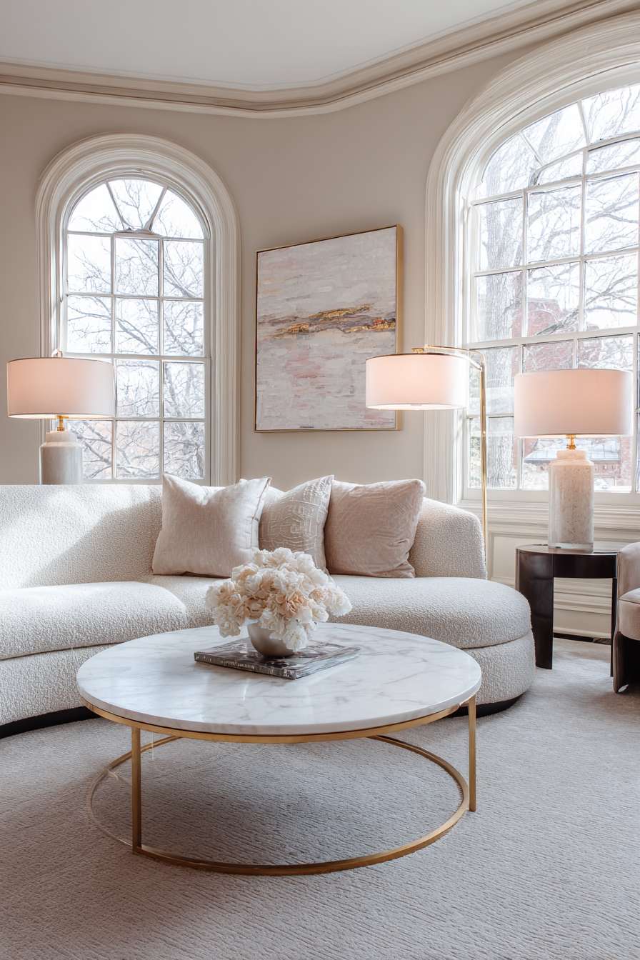 Curved Contemporary Sophistication