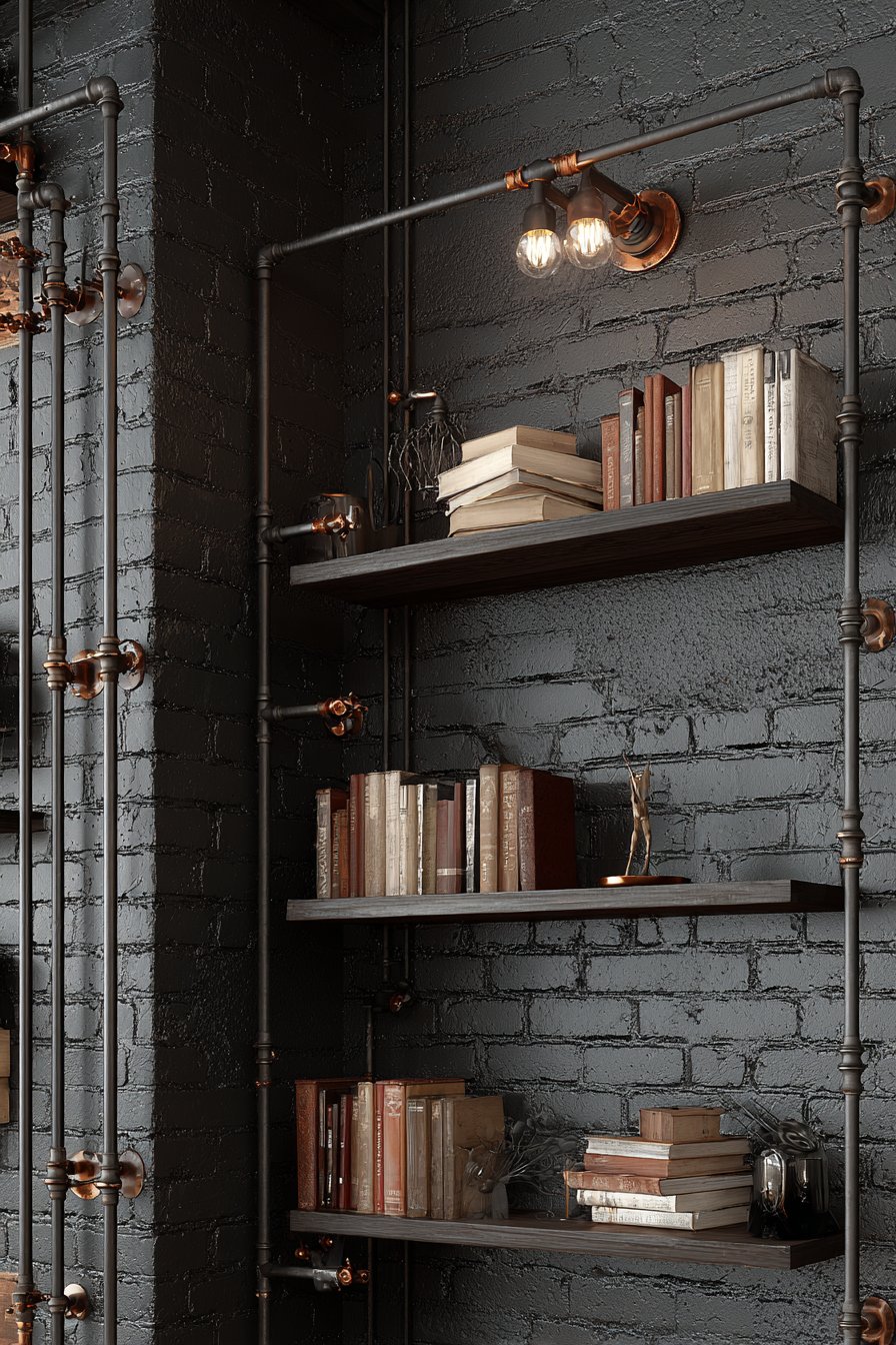 Industrial Exposed Brick Statement