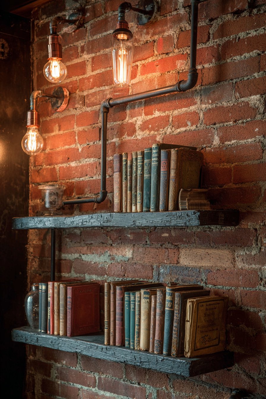 Industrial Exposed Brick Statement