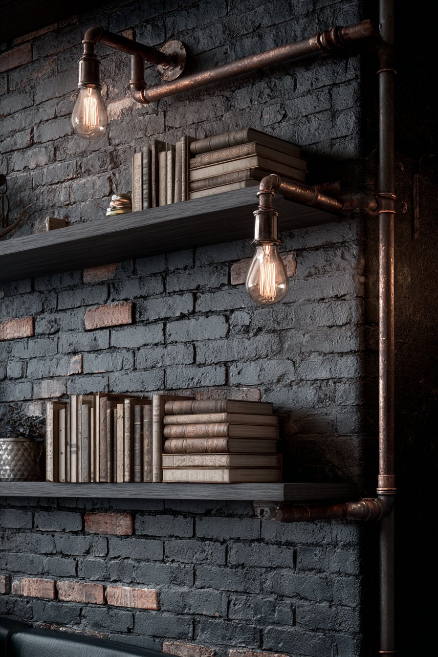 Industrial Exposed Brick Statement