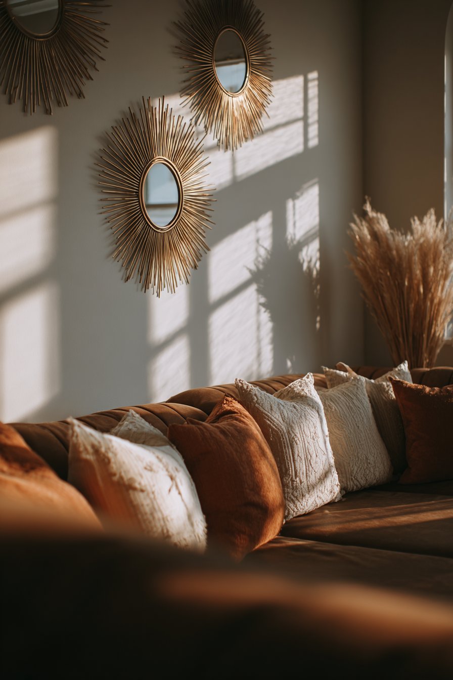 Bohemian Sunburst Mirror Collection