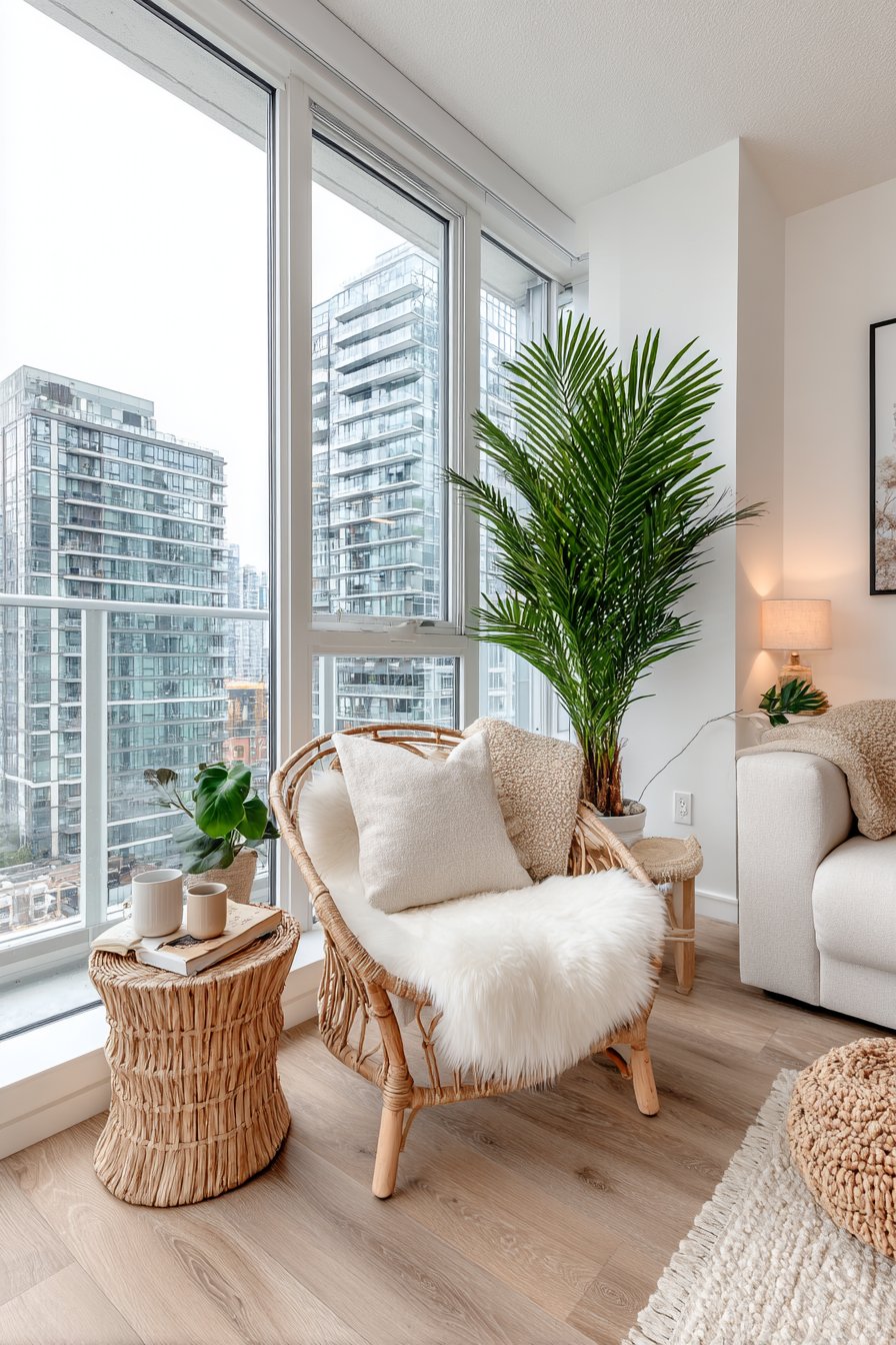Natural Light Sanctuary with Reading Corner