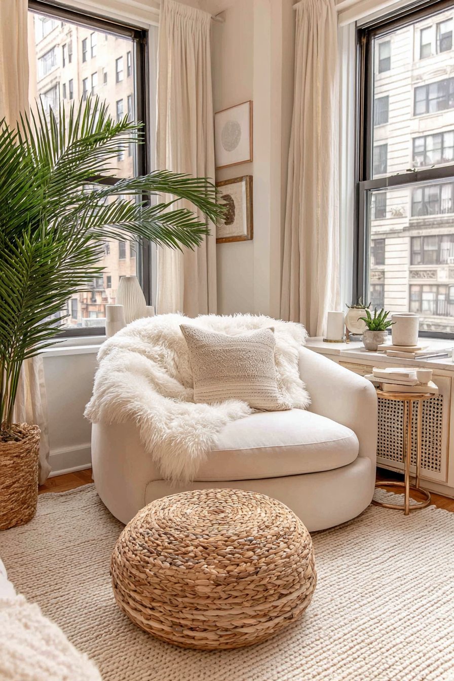 Natural Light Sanctuary with Reading Corner