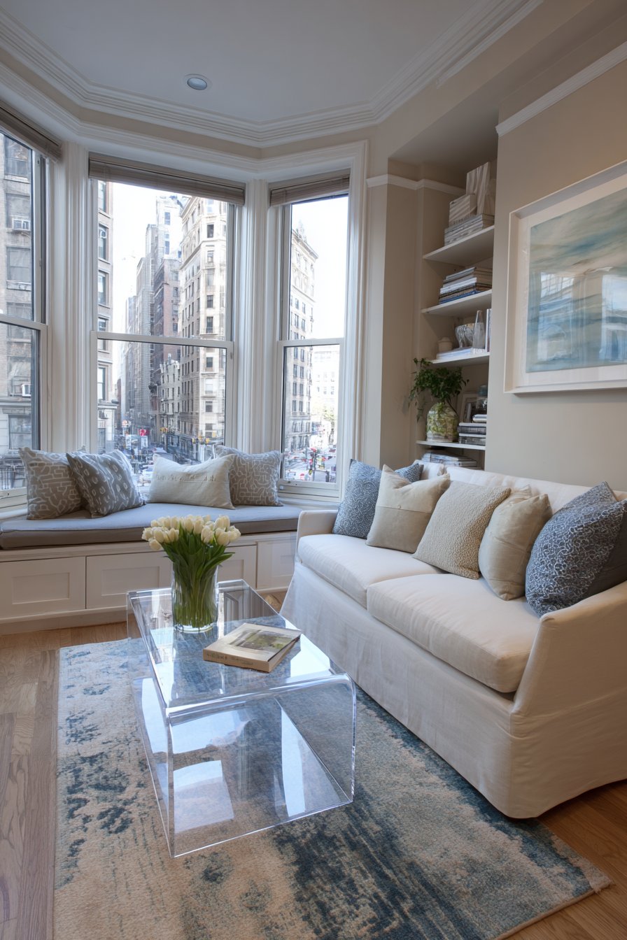 Bright Transparency-Focused Design