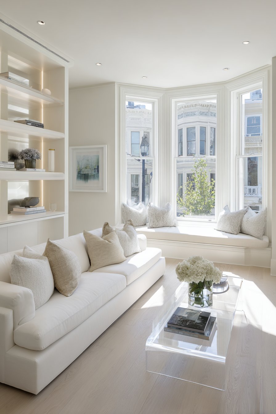 Bright Transparency-Focused Design