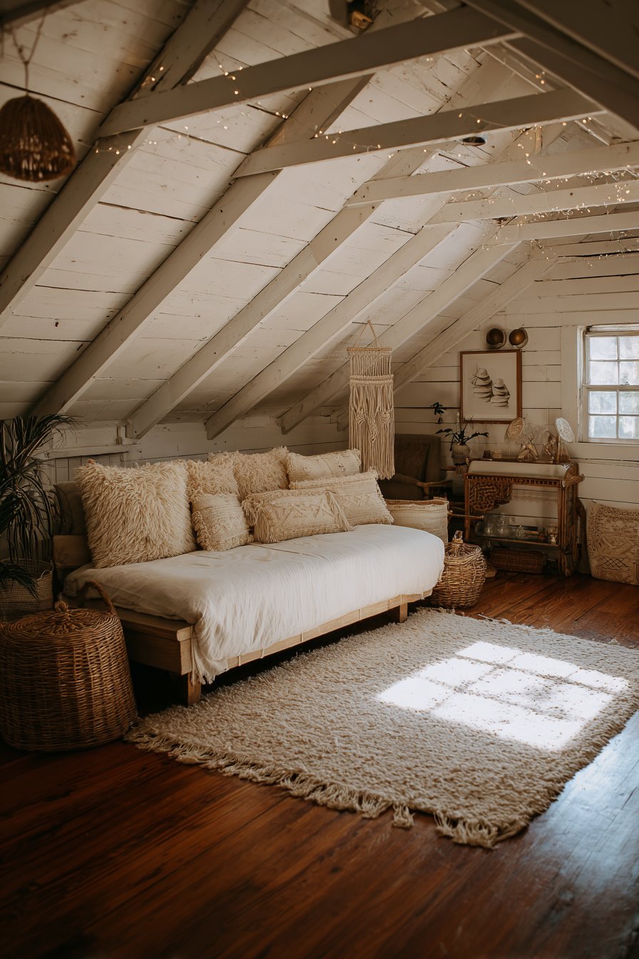 Bohemian Teen Retreat with Textural Layers