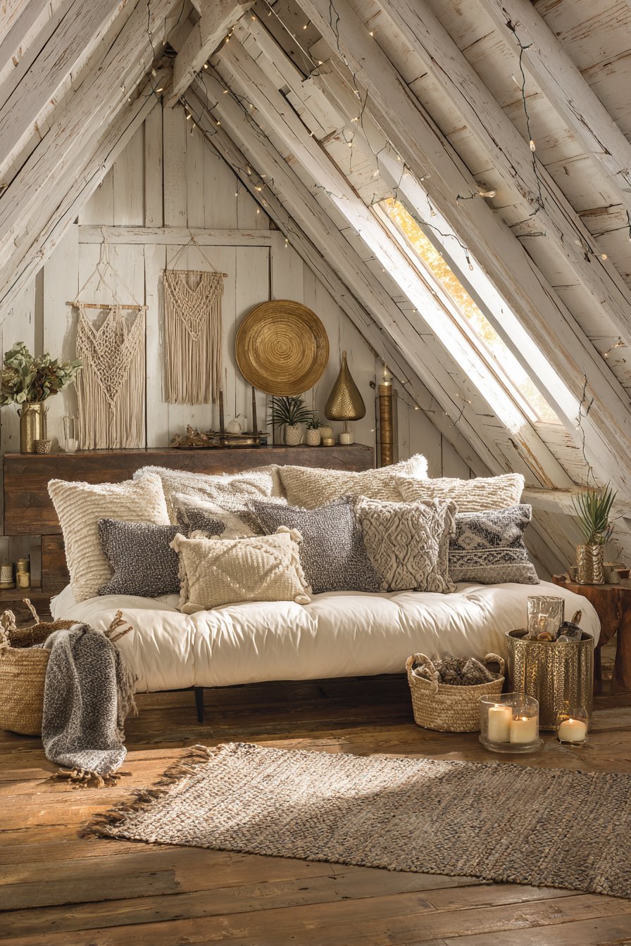Bohemian Teen Retreat with Textural Layers