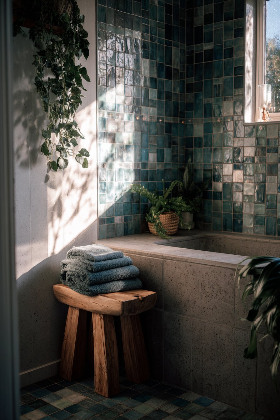 Sea Glass Mosaic Tranquility