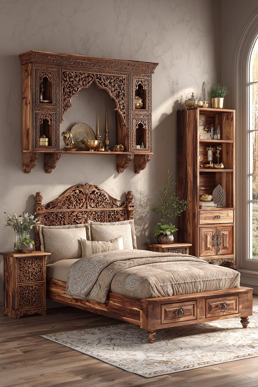 Handcrafted Wooden Furniture Showcase