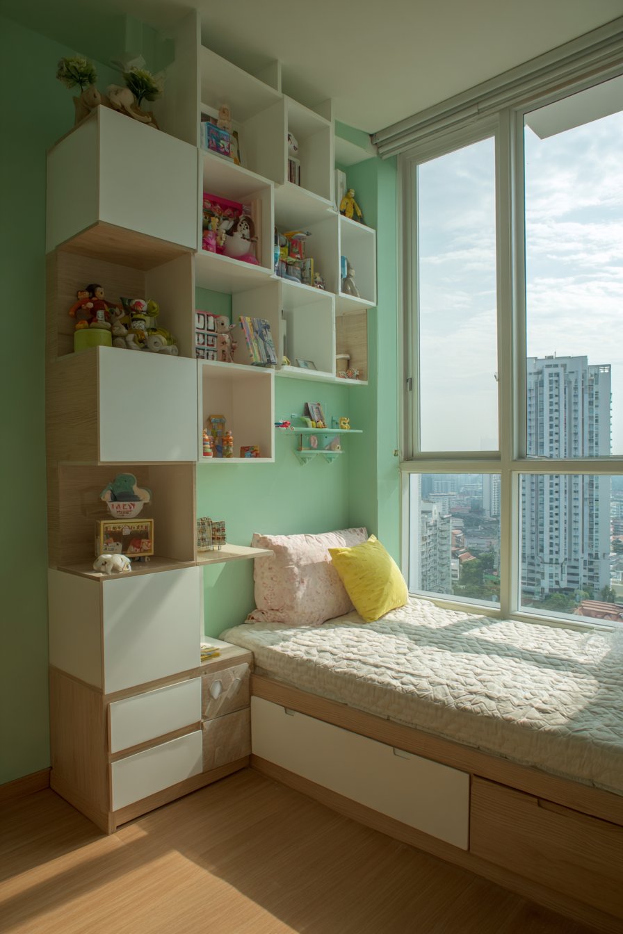 Floor-to-Ceiling Built-In Storage Mastery