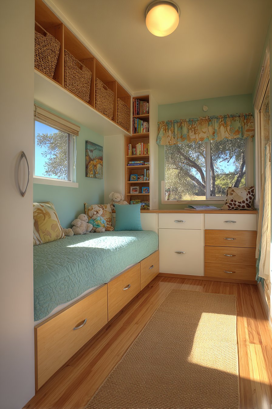 Floor-to-Ceiling Built-In Storage Mastery