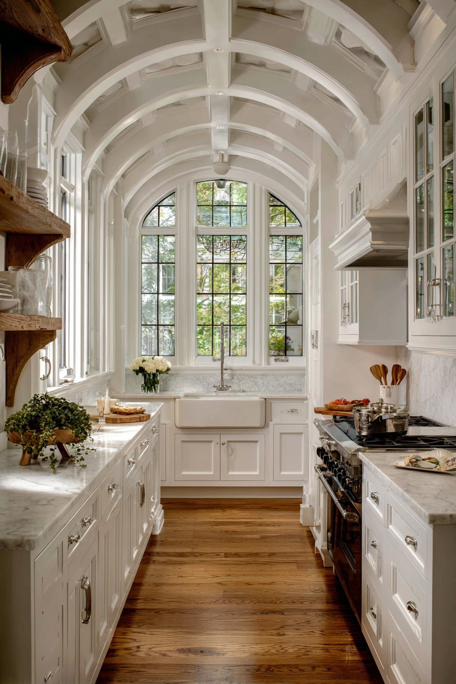 Galley Efficiency with Symmetrical Grace