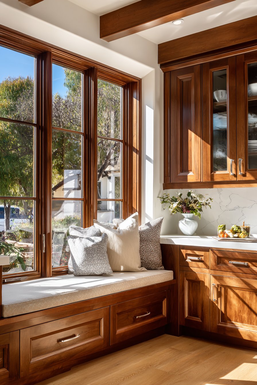 Transitional Maple Kitchen with Traditional Charm