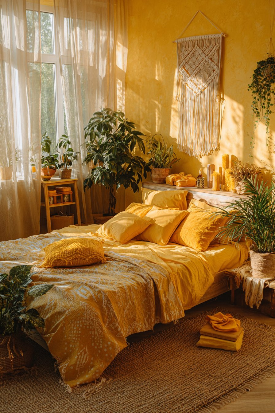 Bohemian Golden Yellow Sanctuary