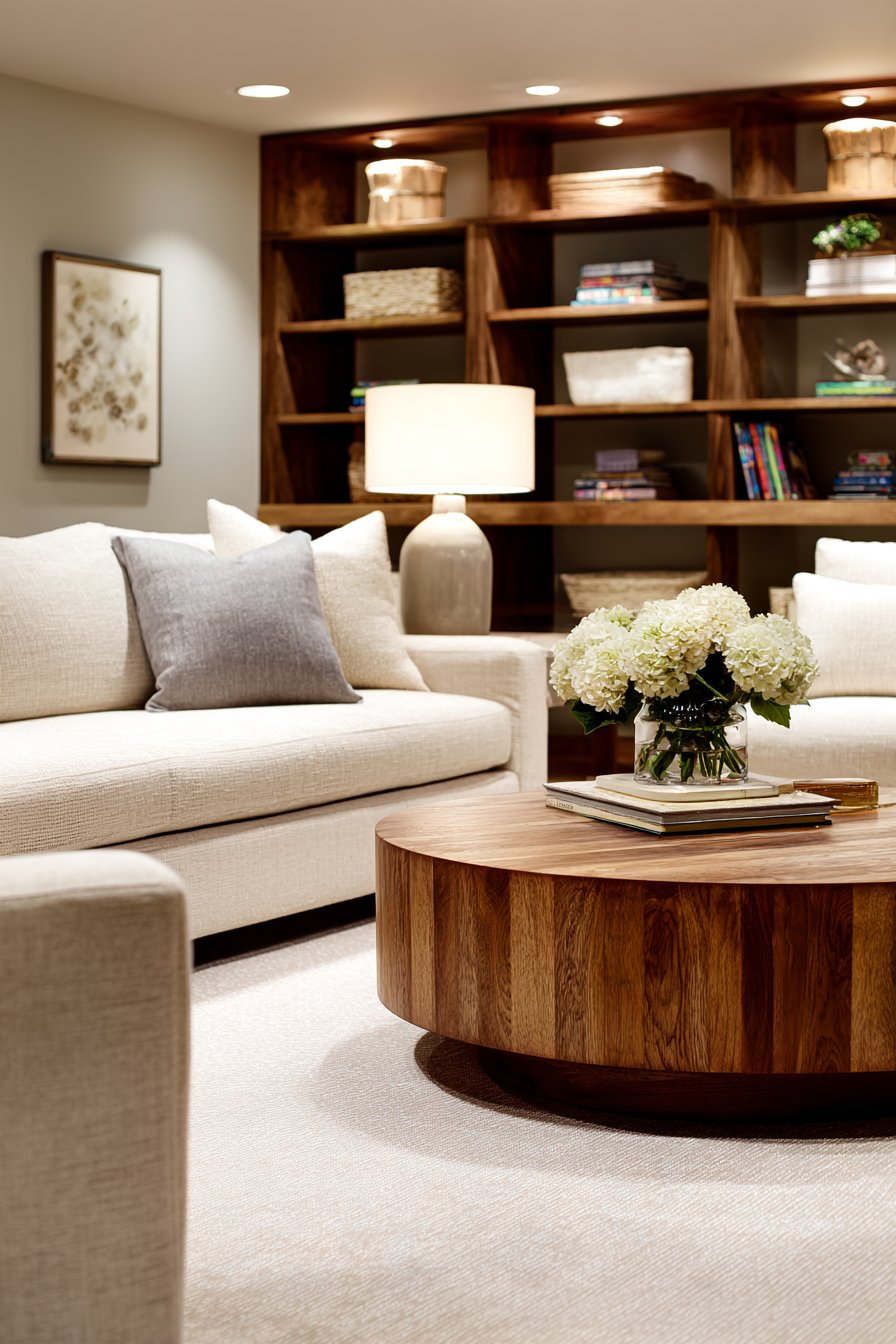 Versatile Family Room with Flexible Arrangements