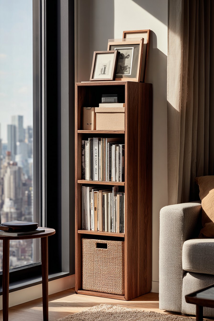 Compact Vertical Design for Small Space Efficiency