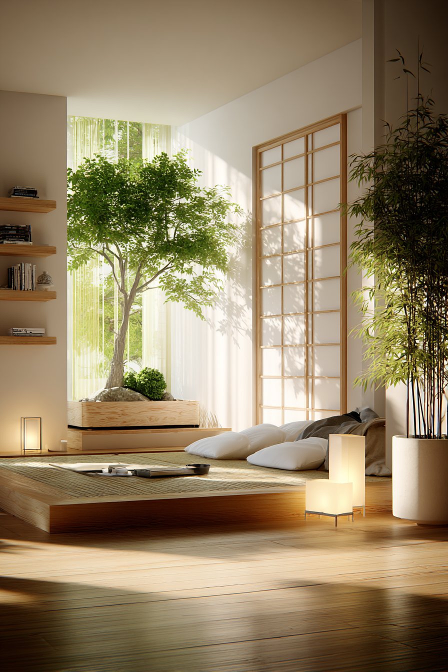 Japanese-Inspired Minimalist Zen