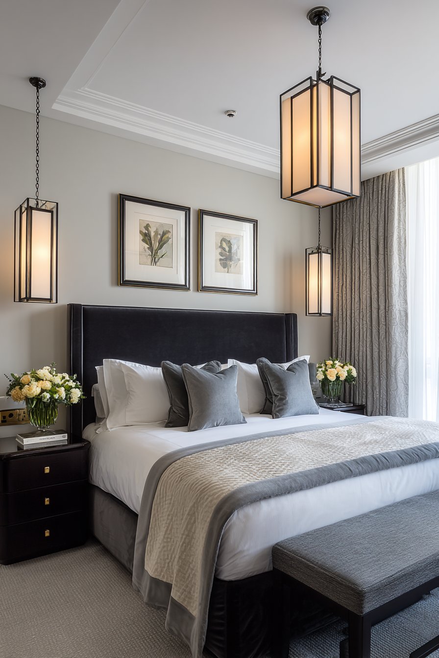 Luxury Hotel-Inspired Velvet Sanctuary