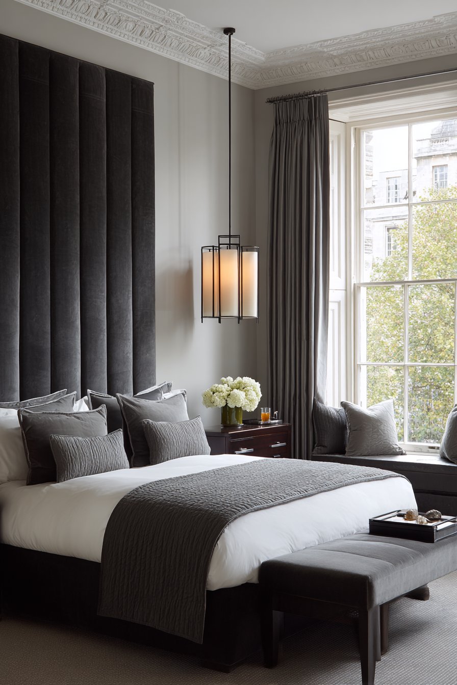 Luxury Hotel-Inspired Velvet Sanctuary