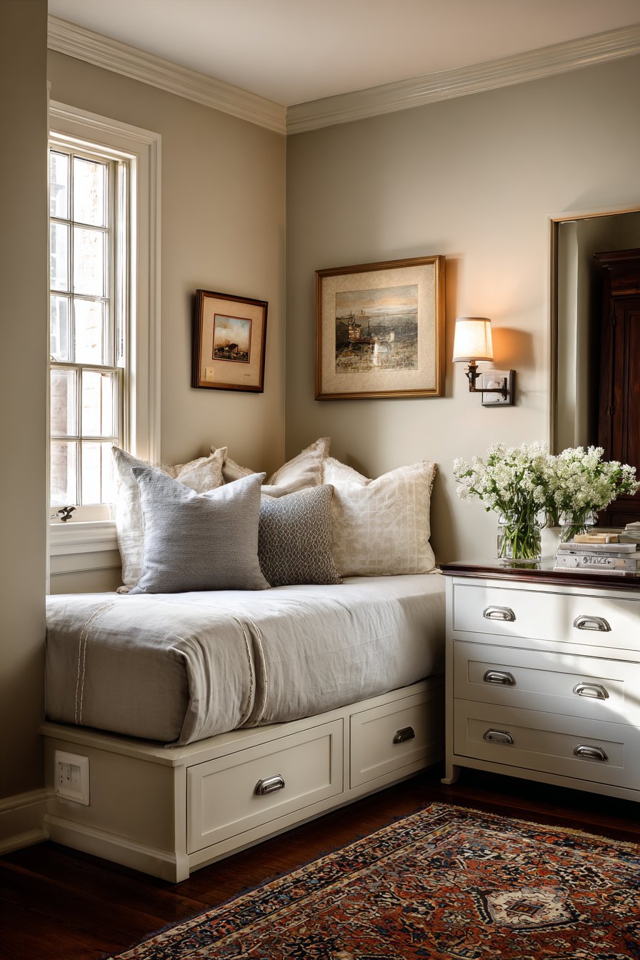 Functional Master Bedroom for Smaller Spaces