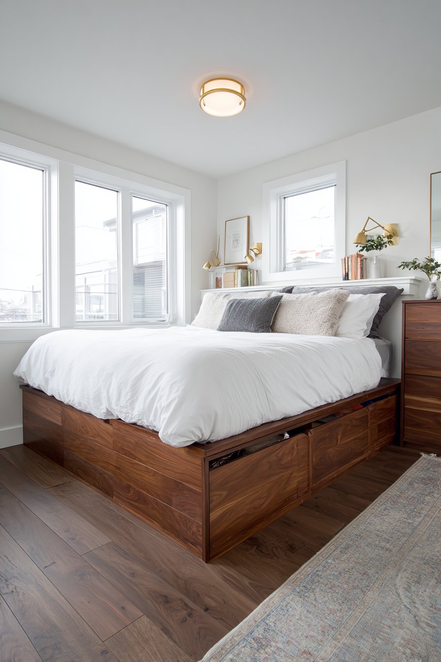 Functional Master Bedroom for Smaller Spaces