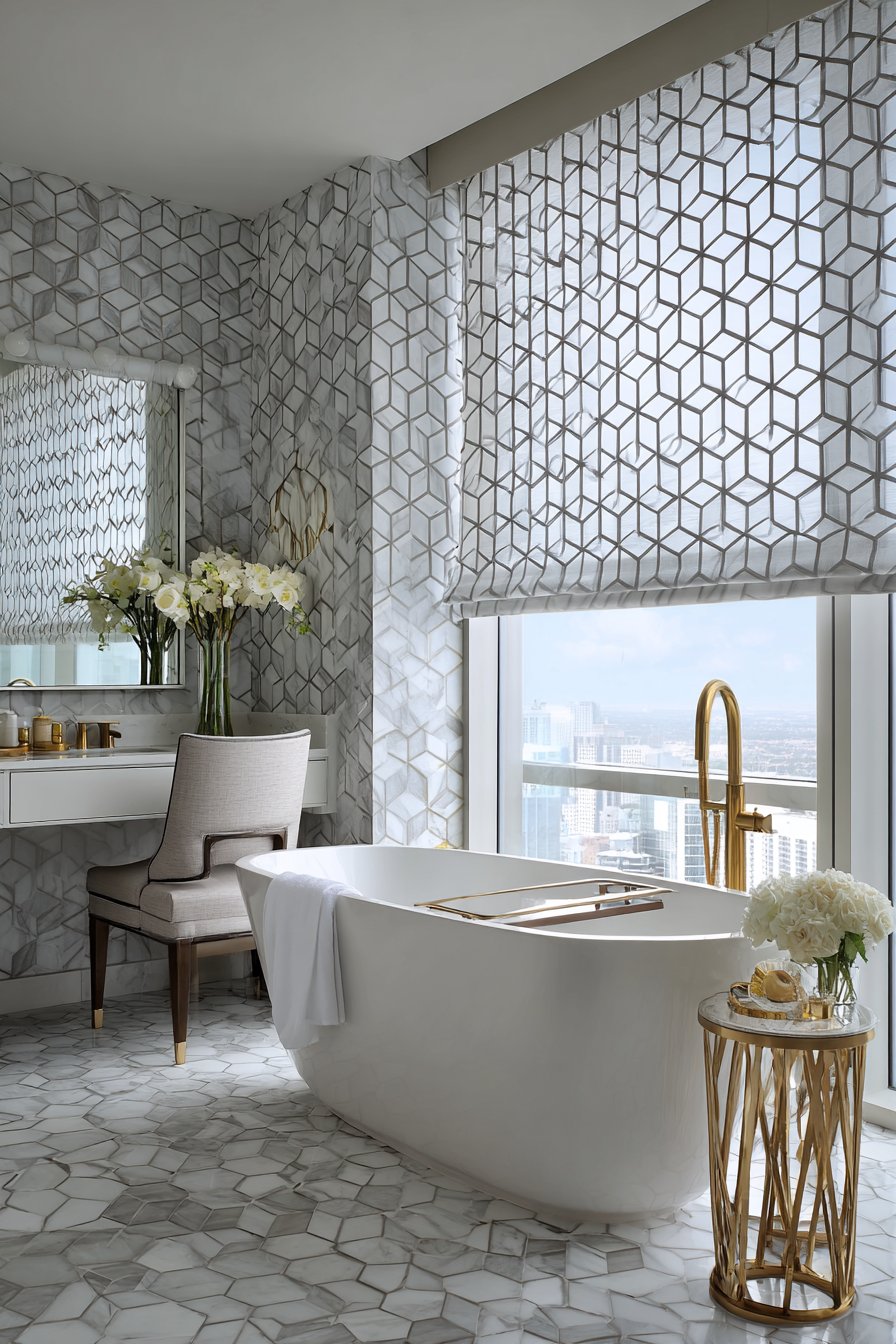 Hotel-Inspired Dual-Zone Luxury Layout