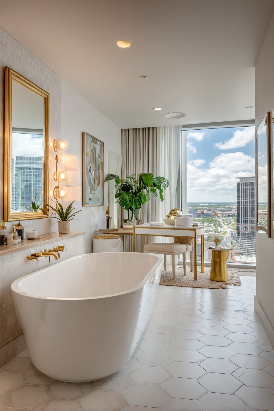 Hotel-Inspired Dual-Zone Luxury Layout