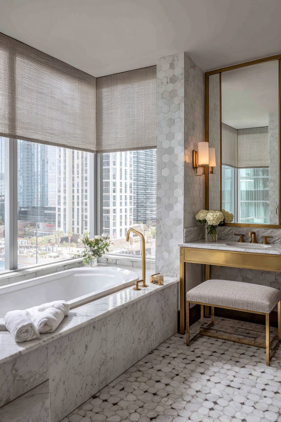 Hotel-Inspired Dual-Zone Luxury Layout