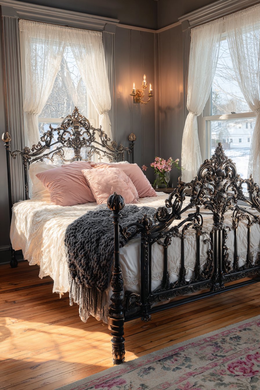 Romantic Victorian-Style Bedroom