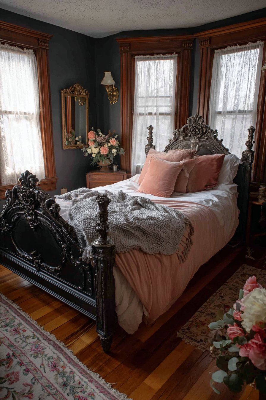 Romantic Victorian-Style Bedroom