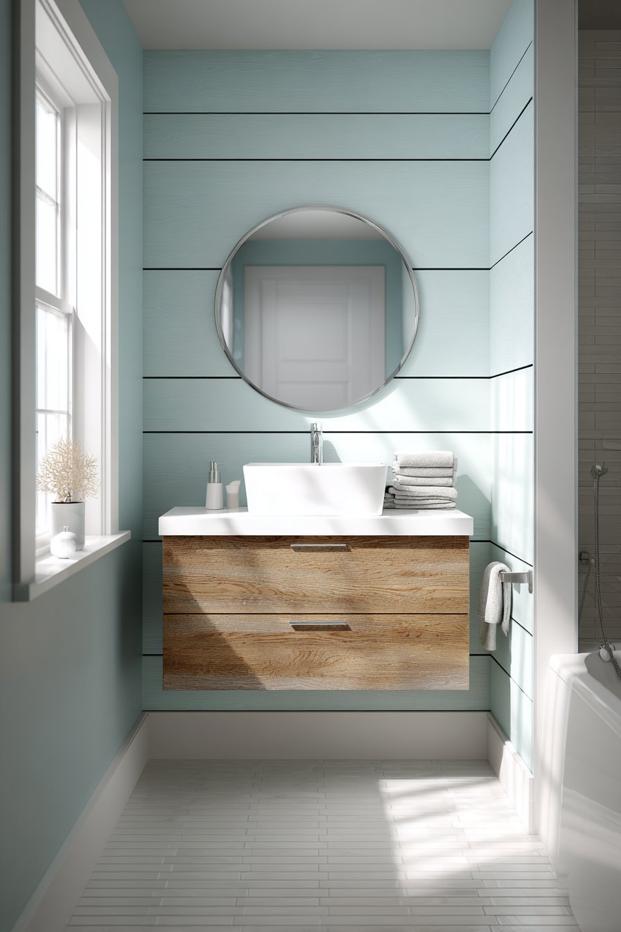 Scandinavian Serenity in Periwinkle