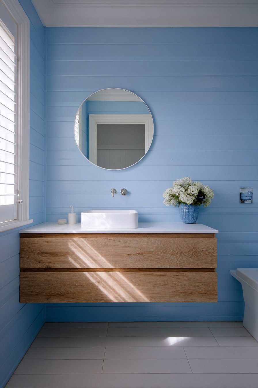 Scandinavian Serenity in Periwinkle