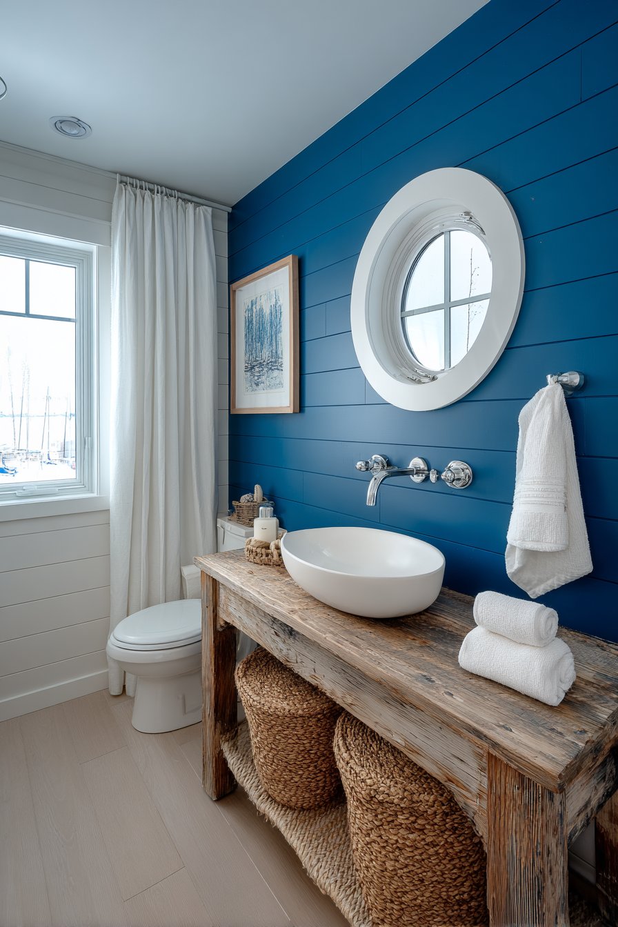 Coastal Deep Ocean Blue Escape