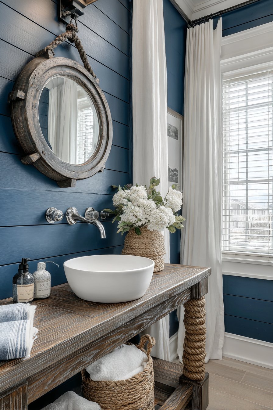 Coastal Deep Ocean Blue Escape