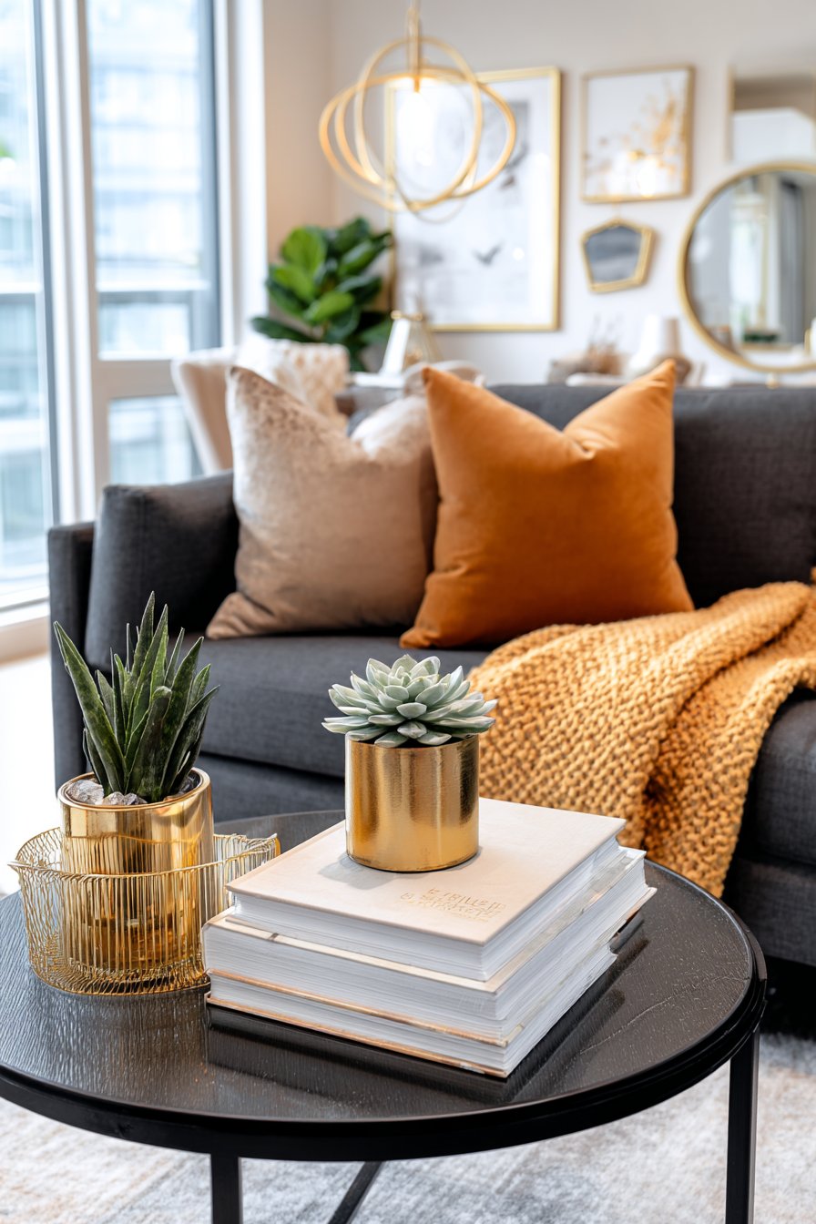 Eclectic Vintage-Inspired Gold Mix