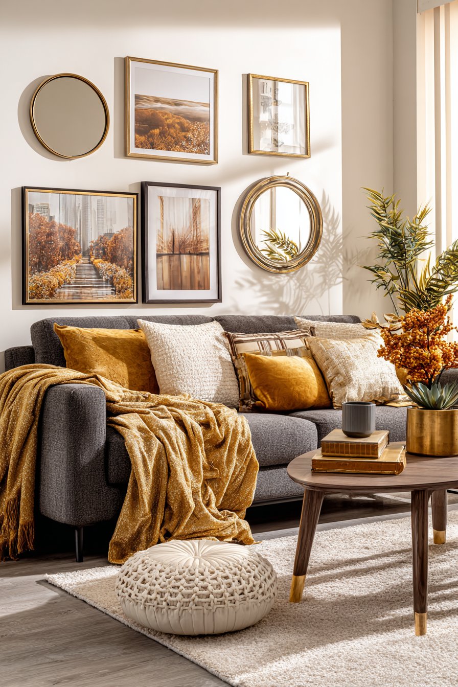 Eclectic Vintage-Inspired Gold Mix