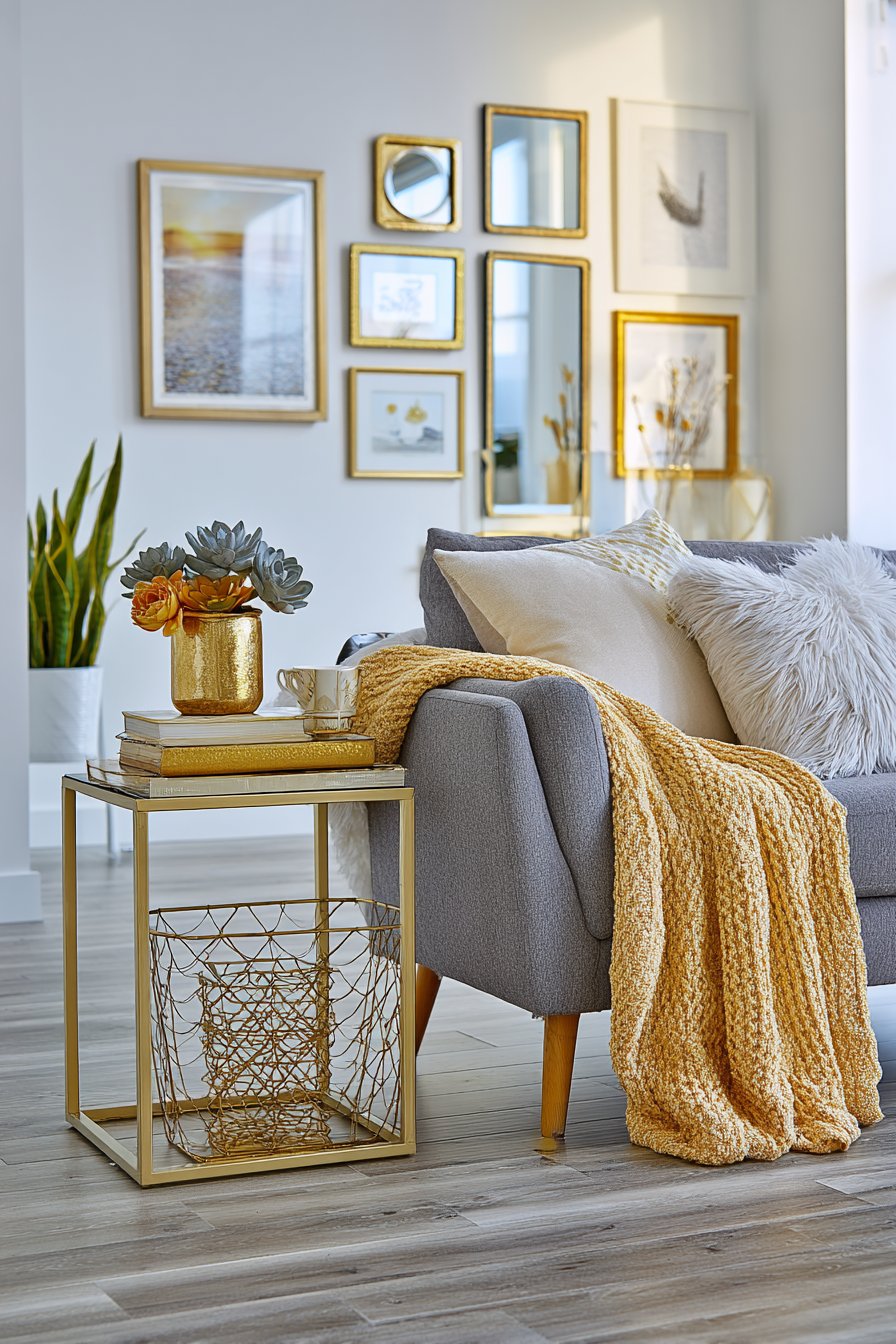 Eclectic Vintage-Inspired Gold Mix