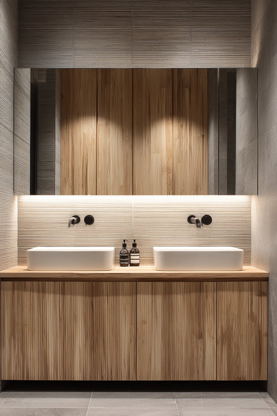 Double Vanity with Functional Elegance