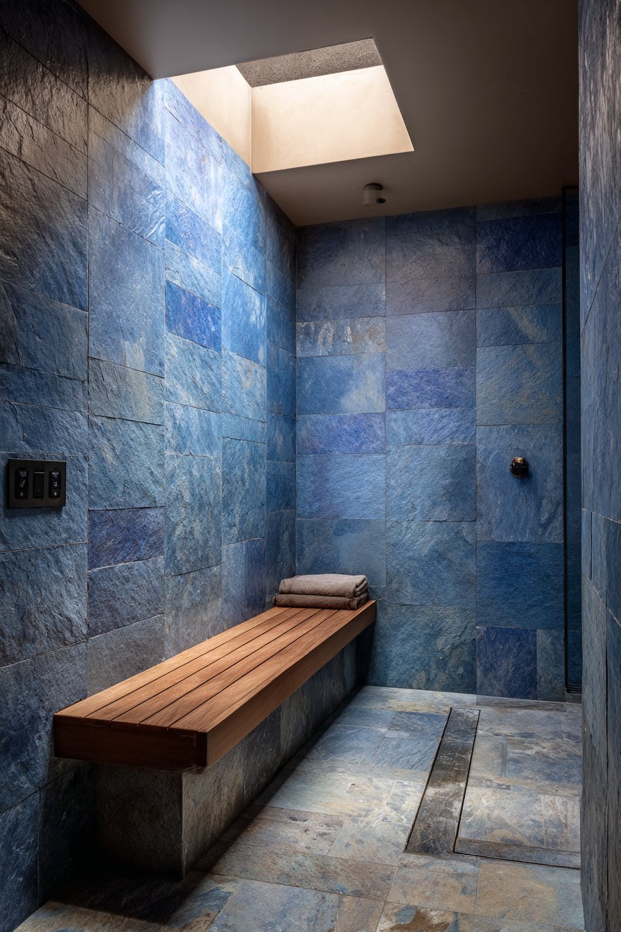 Spa-Inspired Tranquility with Navy Slate