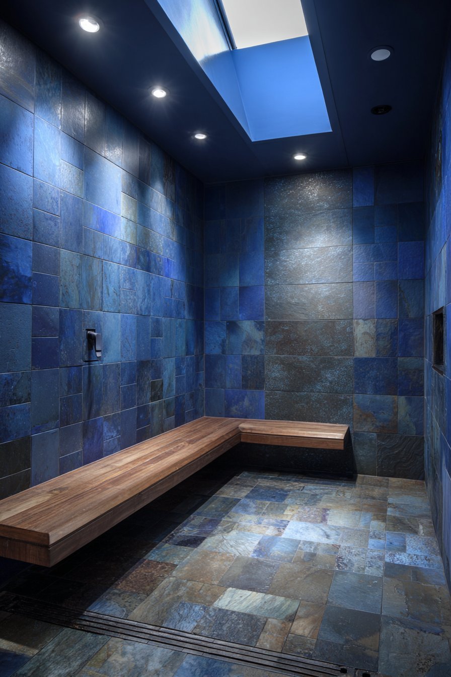 Spa-Inspired Tranquility with Navy Slate