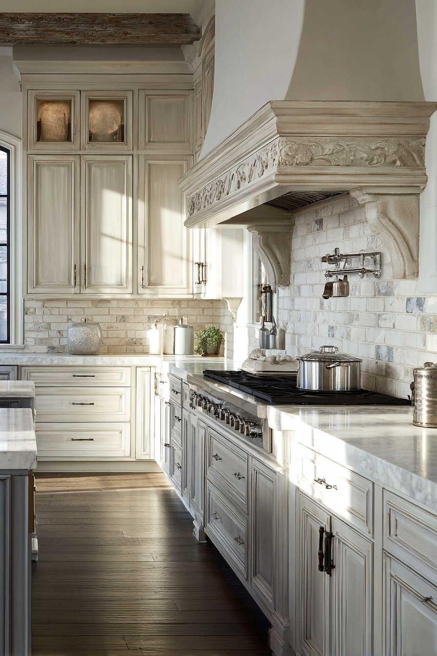 Architectural Details with Layered Neutral Sophistication