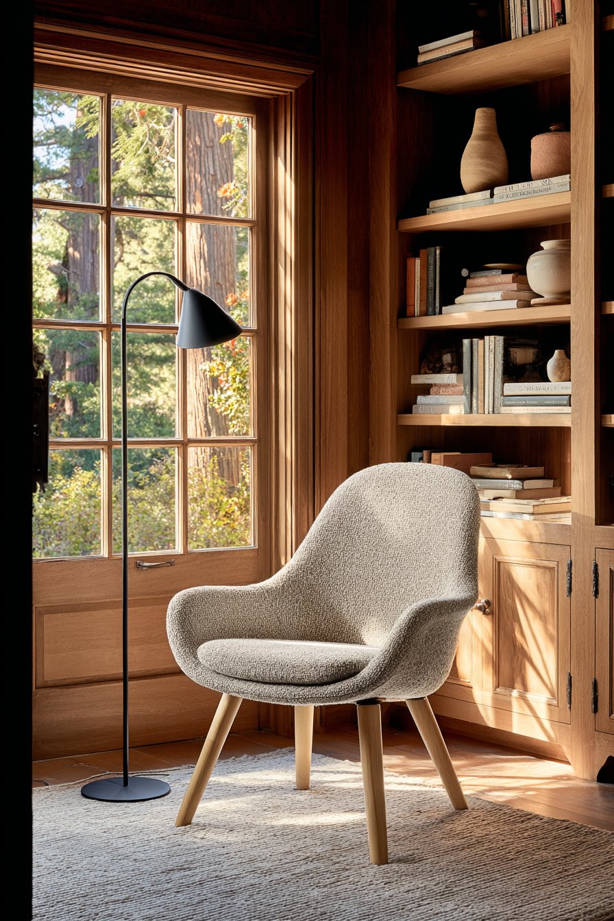 Reading Nook with Functional Elegance