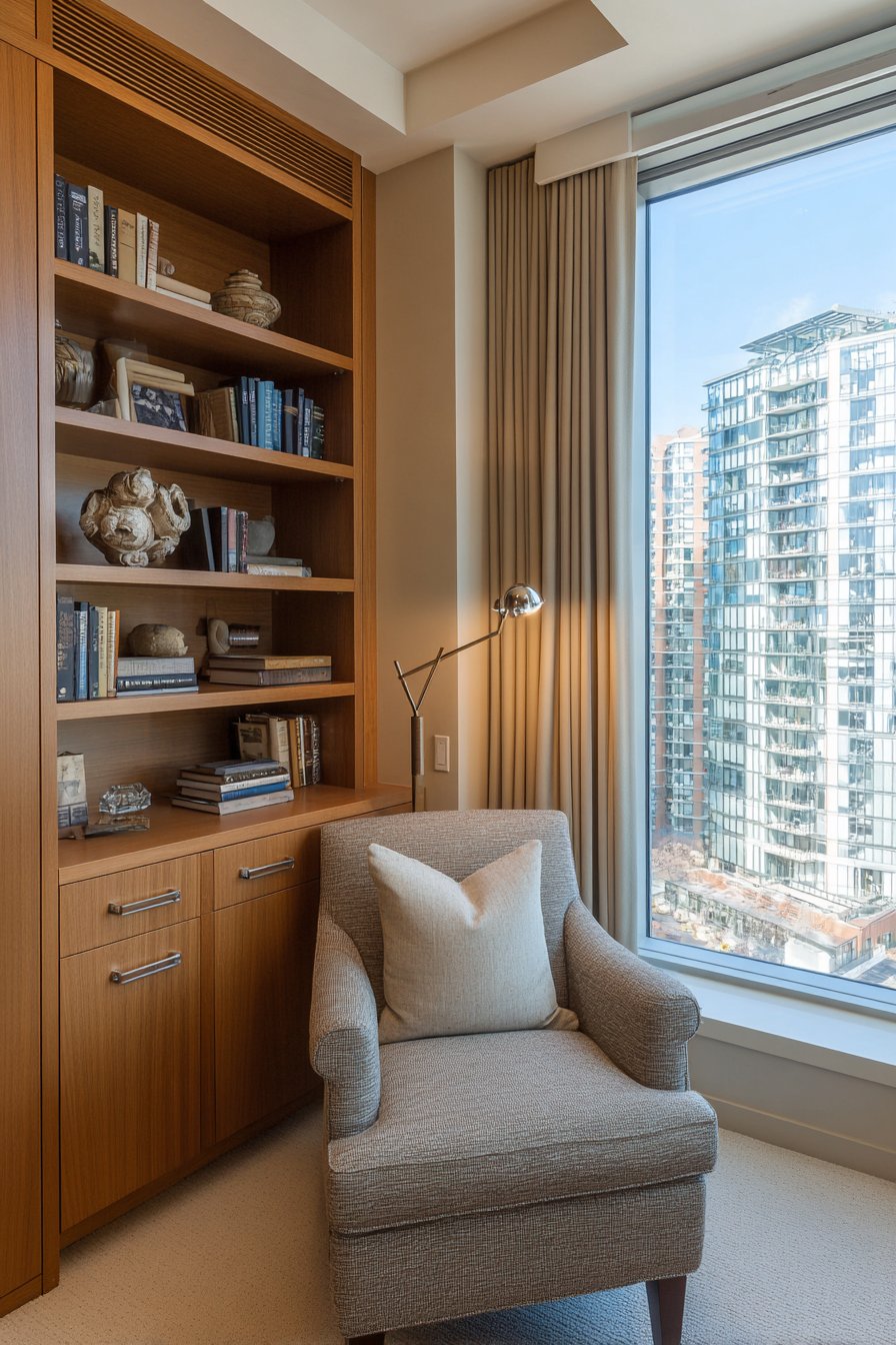 Reading Nook with Functional Elegance