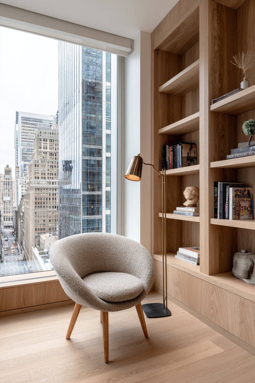 Reading Nook with Functional Elegance