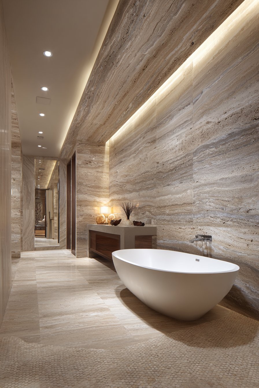 Luxury Travertine Artistic Expression