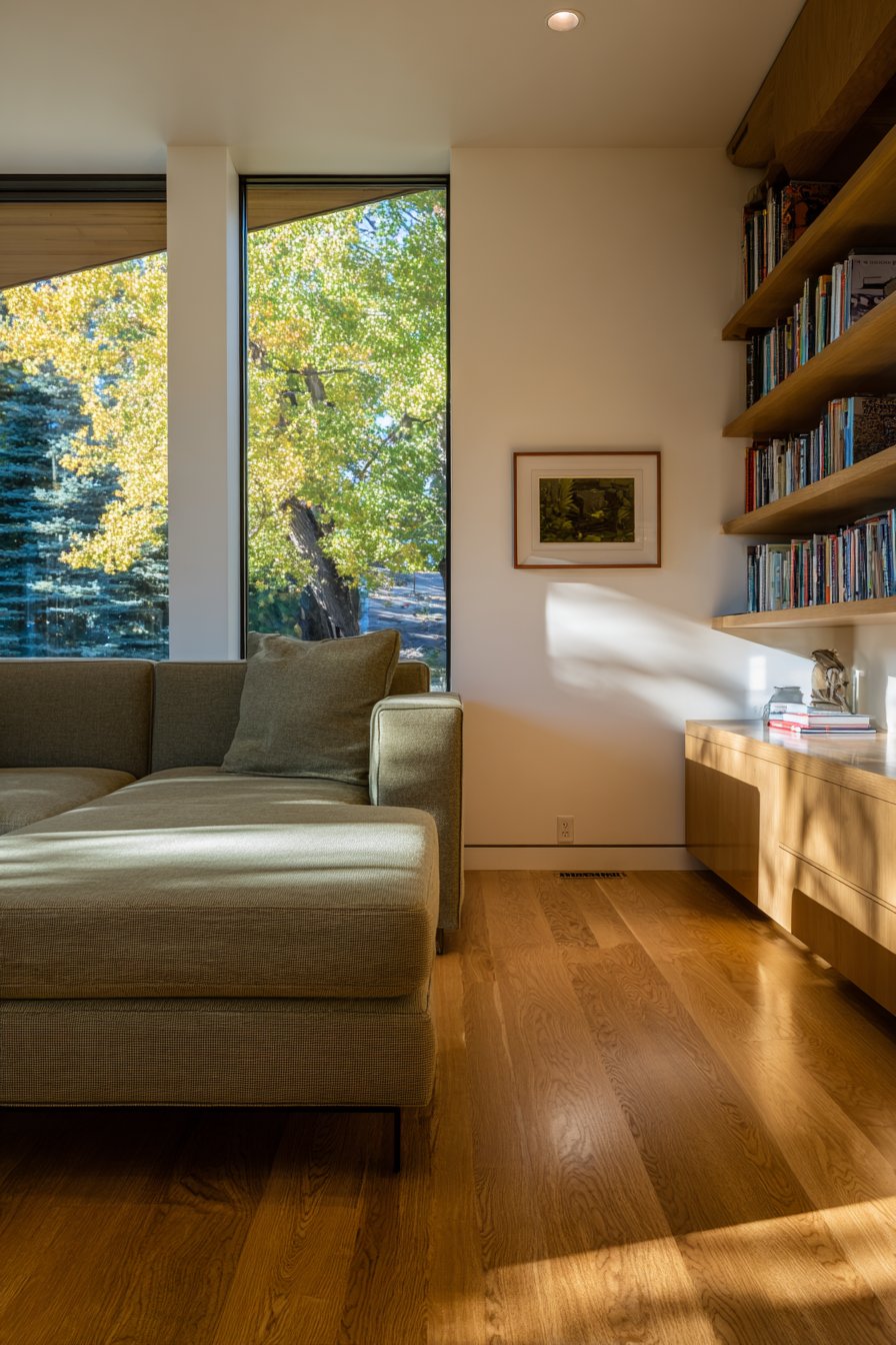 Multipurpose Space with Earth-Tone Harmony