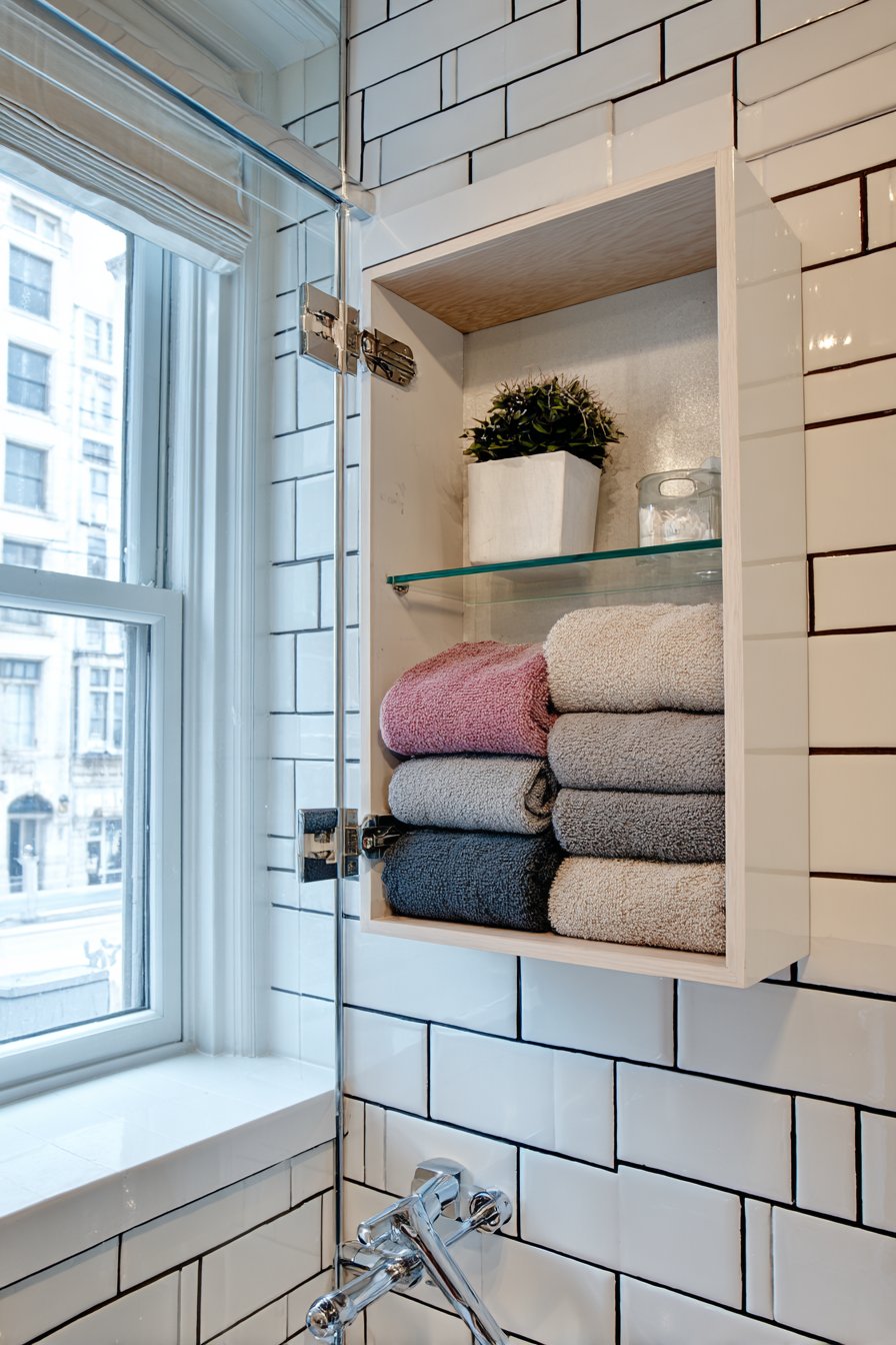  Practical Organization with LED-Lit Medicine Cabinet