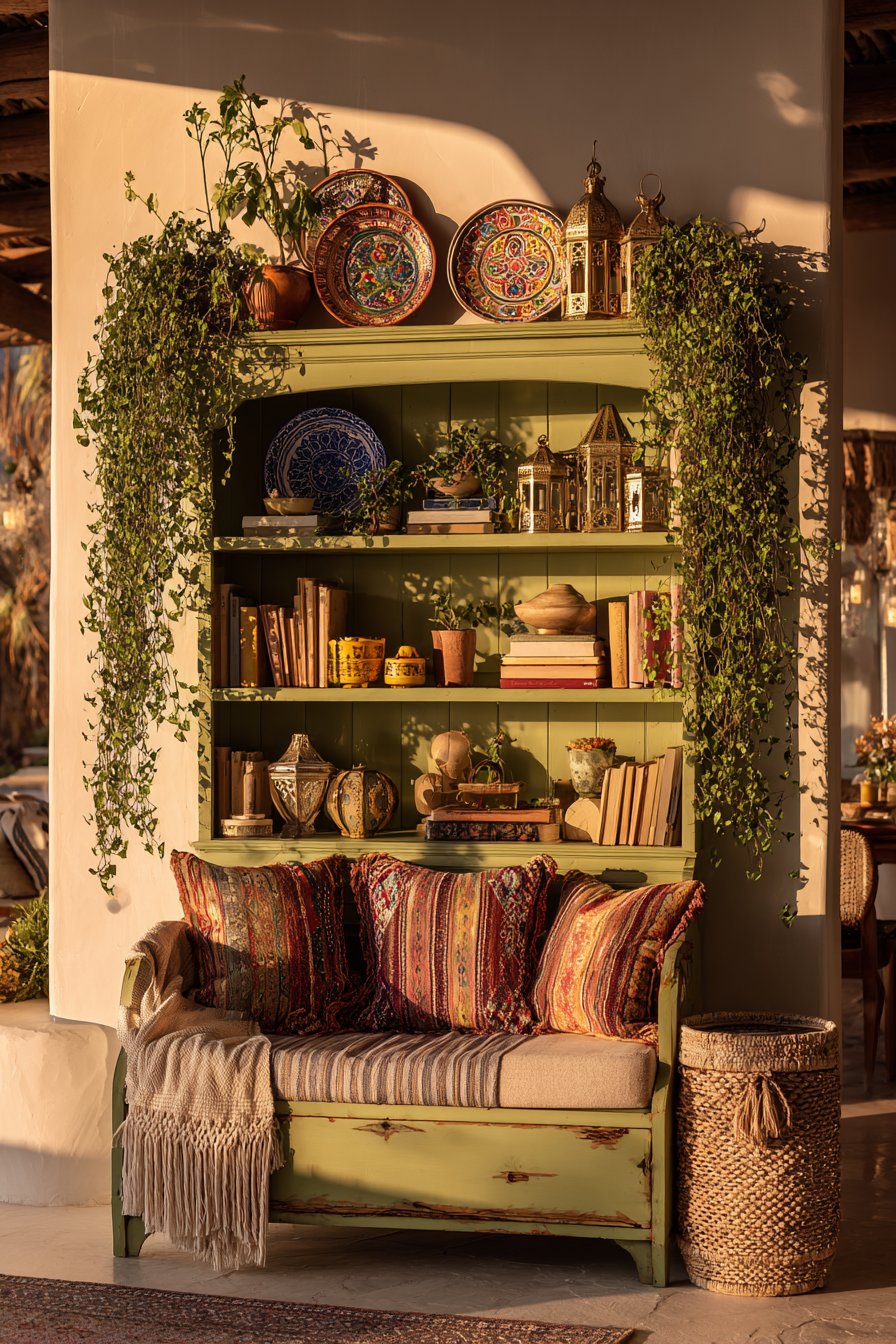 Bohemian Eclectic with Globally-Inspired Decor