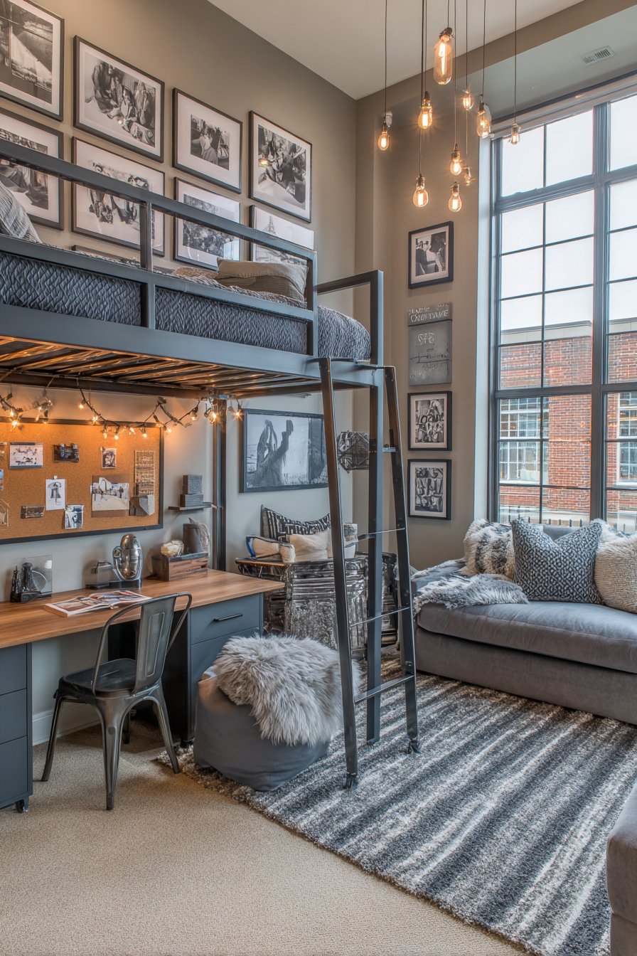 Vertical Living Teen Loft Solution