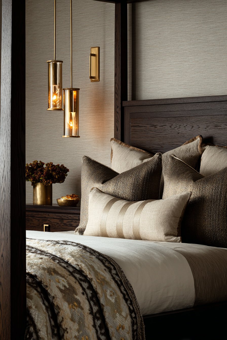 Dark Walnut Contemporary Elegance